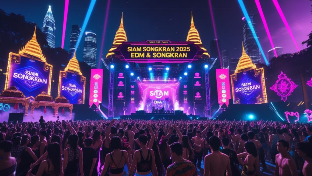 Siam Songkran 2025 в Бангкоке 11–14 апреля: EDM, водные баталии, Сонгкран. Гид для туристов!