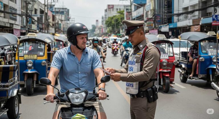 Новые Штрафы за Нарушение ПДД в Таиланде 2025: Что Нужно Знать Водителю