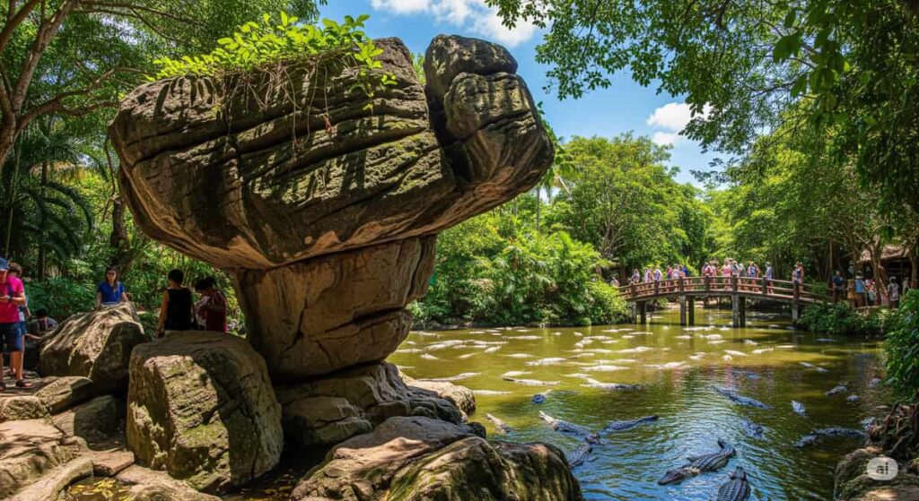Парк Камней и Крокодиловая Ферма в Паттайе 2025: Полный Гид, Цены, Шоу