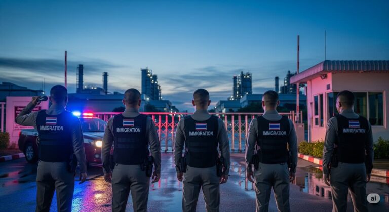 Полиция Таиланда: Арестованы 58 нелегальных рабочих в Чонбури