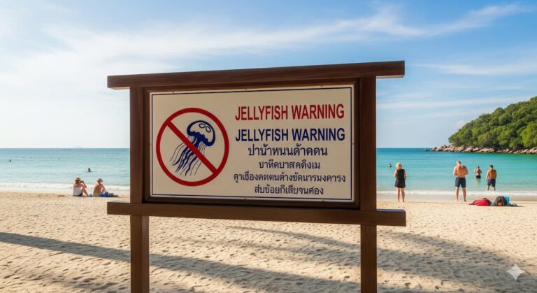 Безопасность от медуз в Таиланде: советы туристам