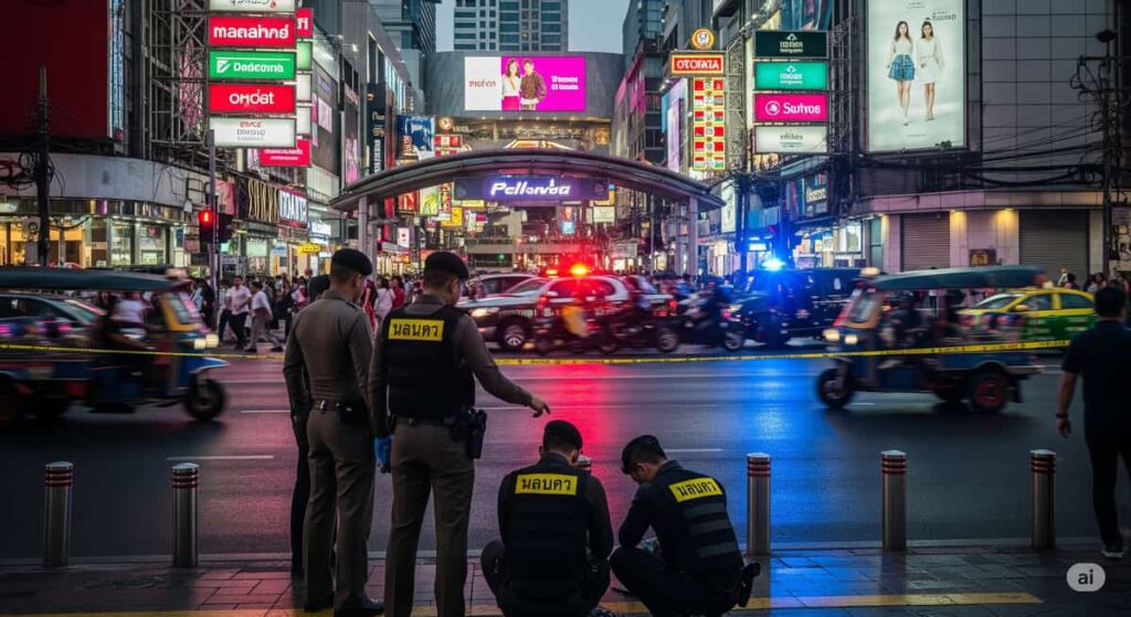 Нападение на туристов в Бангкоке: бывший боксер поджег малайзийцев