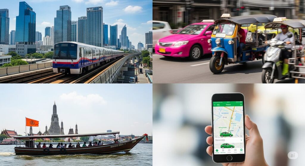 Транспорт в Бангкоке: Гид по BTS, MRT и такси 2025