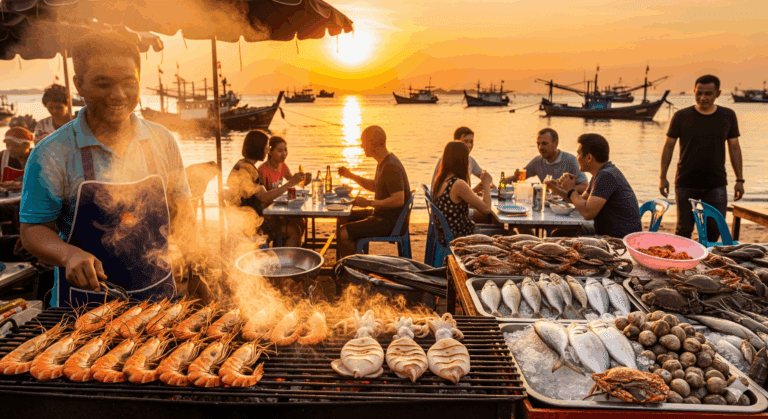 Рынок Наклуа в Паттайе: семейный центр свежих морепродуктов