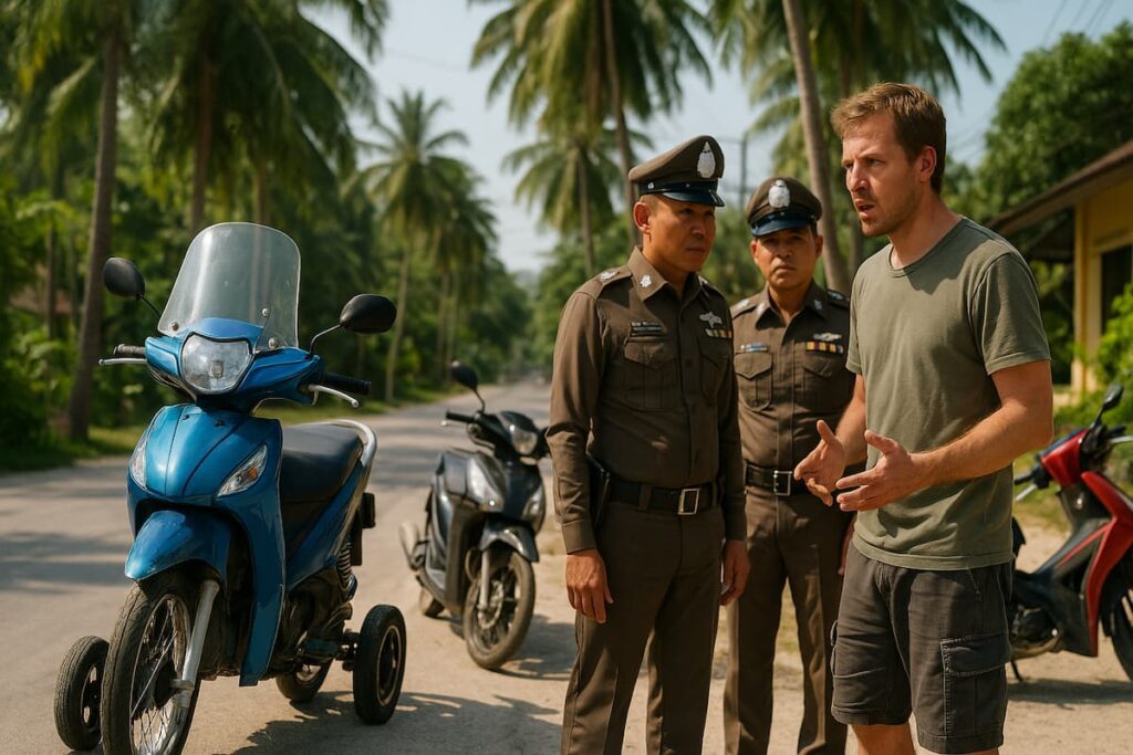 Россиянин арестован на Ко Пангане за нелегальный бизнес мотоциклов