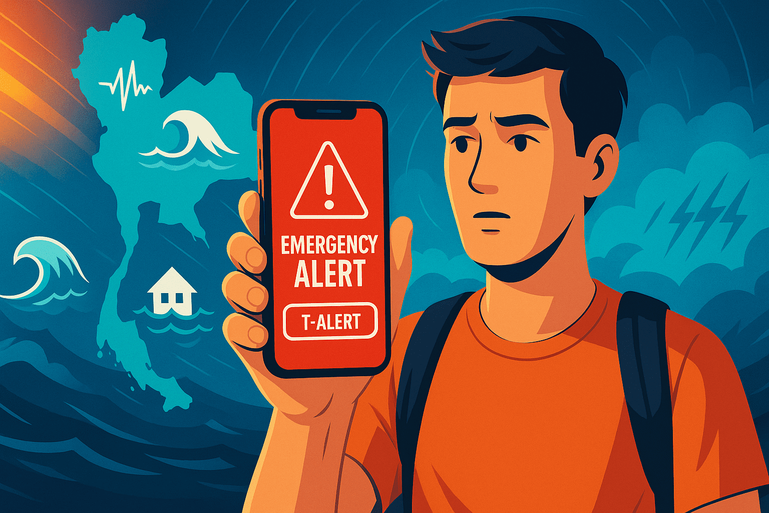 Таиланд: новая система оповещения T-Alert о стихийных бедствиях