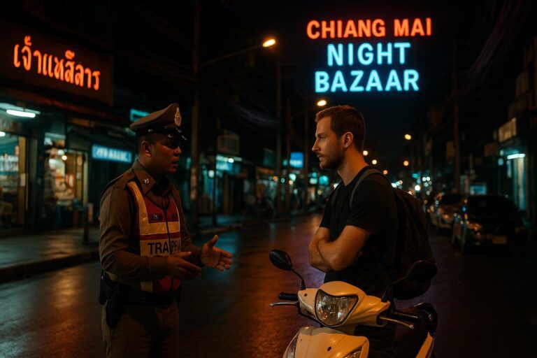 Полицейского Чиангмая, вымогавшего у туриста, перевели перед пенсией