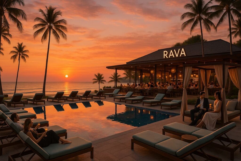 RAVA Beach Club: новый клуб на Пхукете – Андаманское побережье