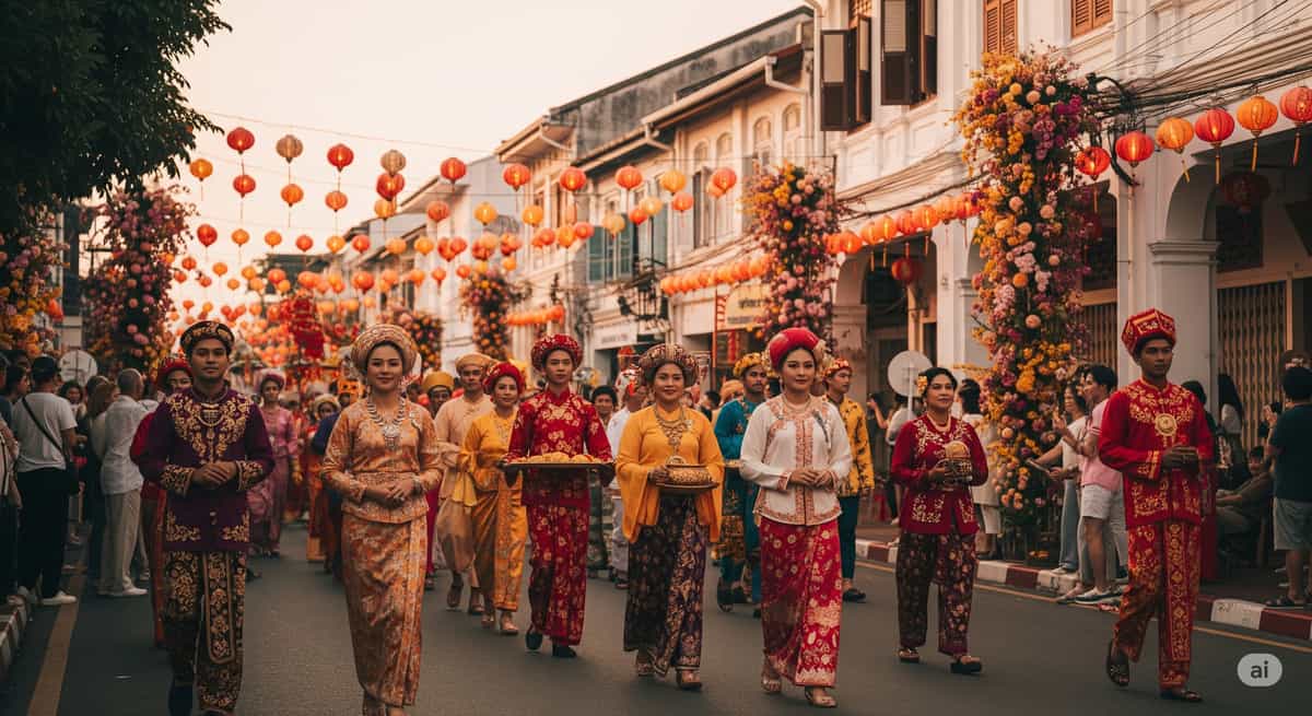 Перанаканский фестиваль на Пхукете: краски, история и культура в сердце острова