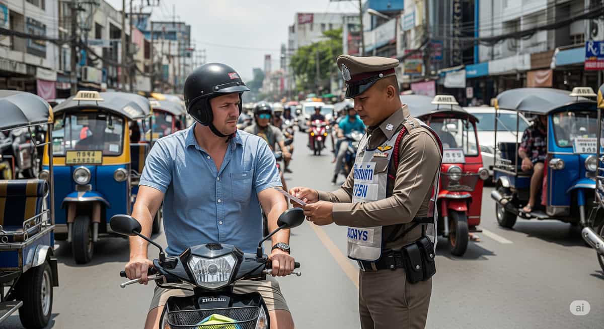 Новые Штрафы за Нарушение ПДД в Таиланде: Полное Руководство 2025
