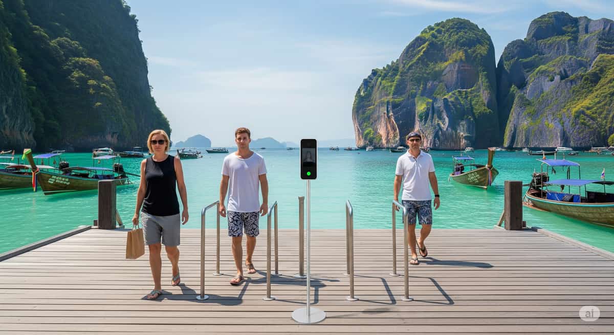 Система распознавания лиц на Пхи-Пхи: что ждет туристов в 2025 году