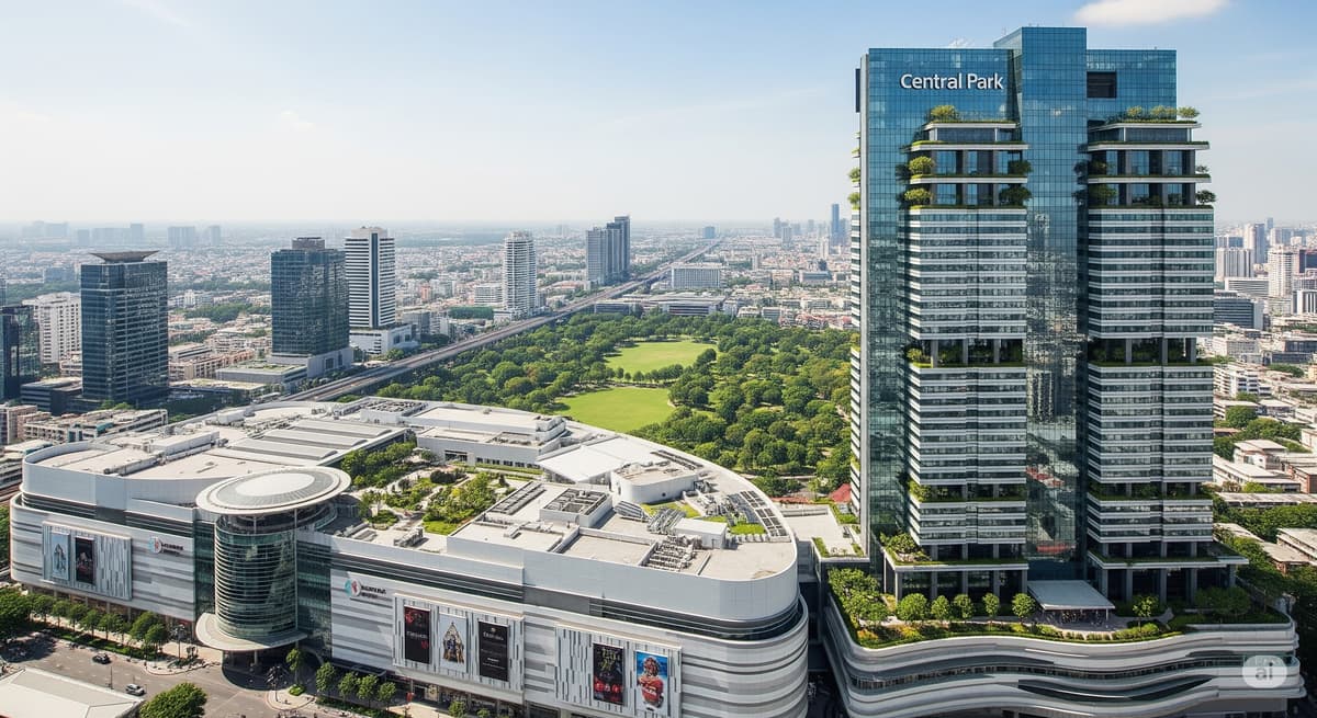 Central Park Бангкок: новый ТЦ и офис откроются 4 сентября