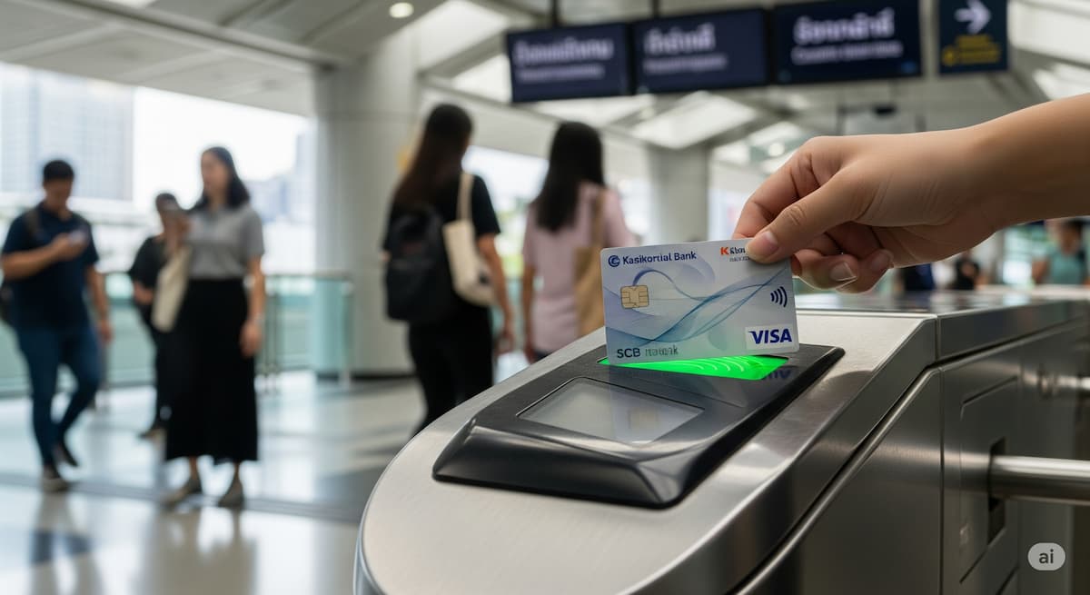 Дебетовые карты на MRT Бангкока: какие банки поддерживают оплату в 2025