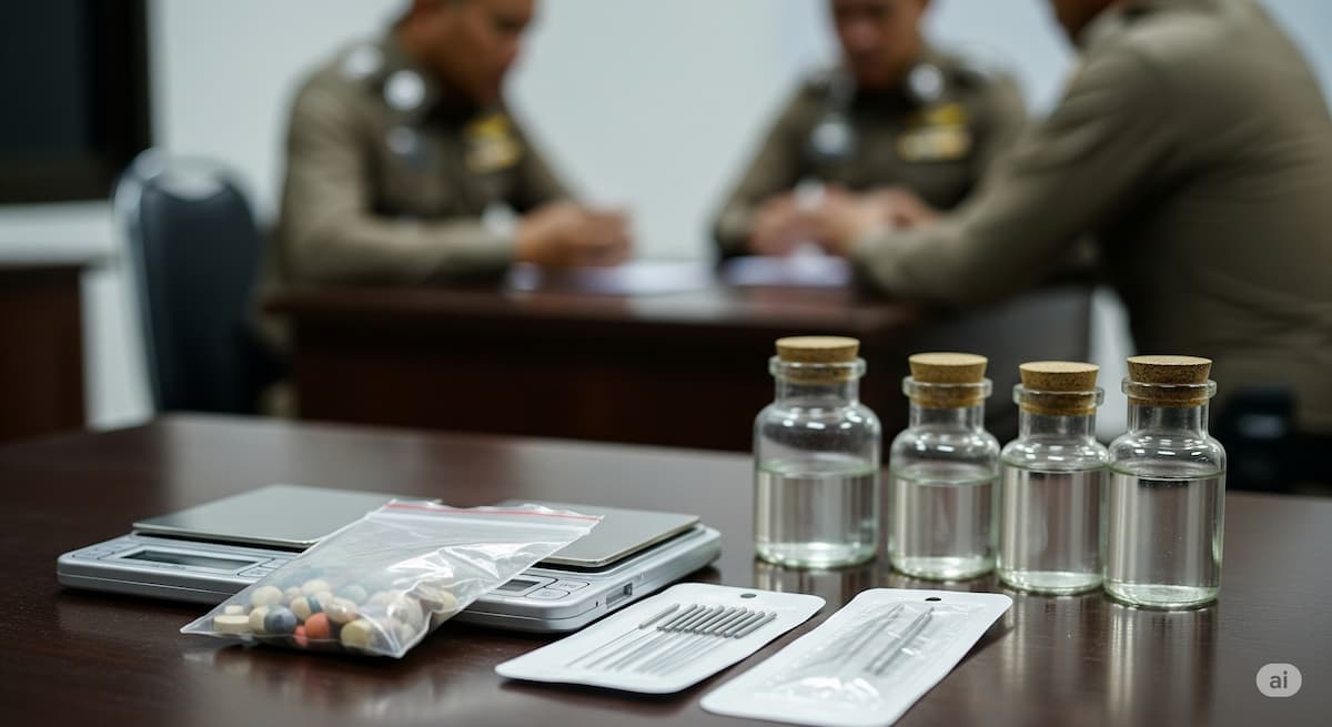 Двое ливанцев арестованы на Самуи: наркотики и незаконная терапия