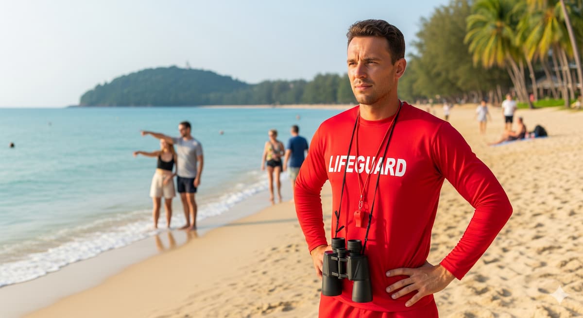 Туристы напали на спасателя на Пхукете: компенсация 200 тыс. бат