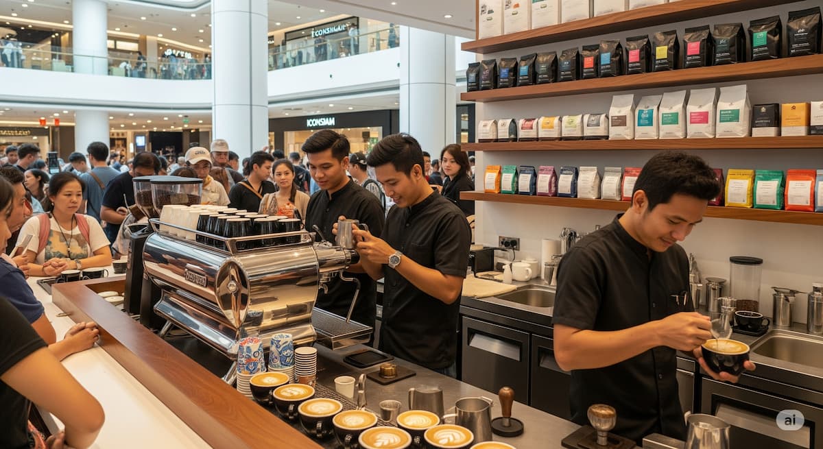 Iconsiam: Крупнейшая выставка кофе 2025 в Бангкоке