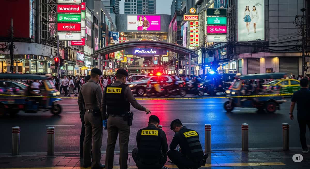 Нападение на туристов в Бангкоке: бывший боксер поджег малайзийцев