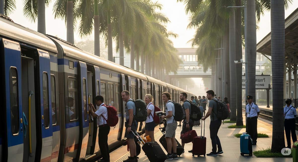 Поезд Бангкок-Буттерворт: движение откроют в 2025 году
