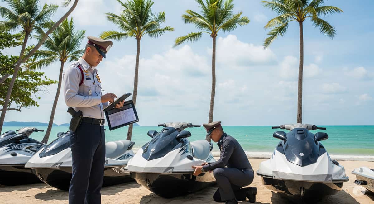 Пхукет: Масштабный рейд против гидроциклов – 38 машин изъято