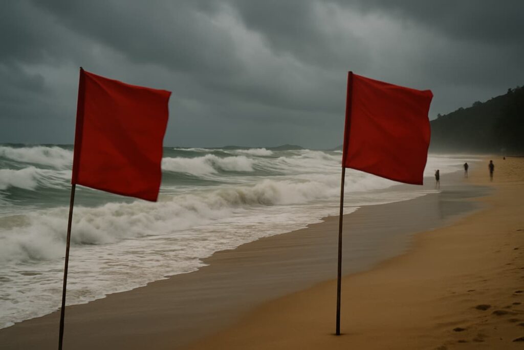 Турист из Бахрейна пропал на пляже Пхукета: игнорировал красные флаги