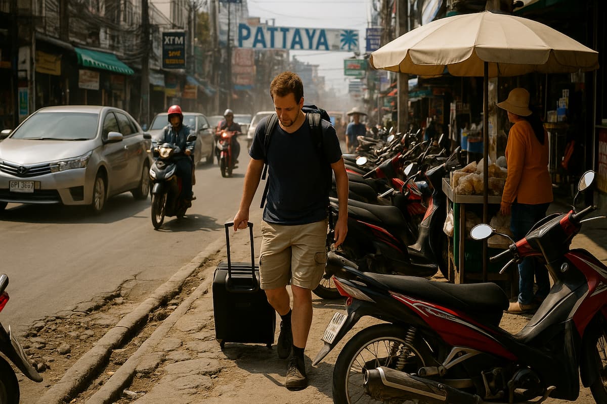 Паттайя: без безопасных тротуаров – как гулять?