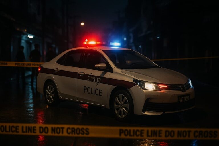 Стрельба в Паттайе: долги привели к погоне и ранению полицейских