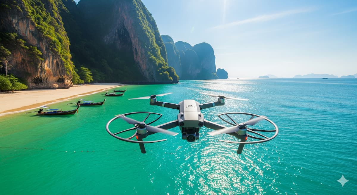 Таиланд смягчил правила полетов дронов: что изменилось