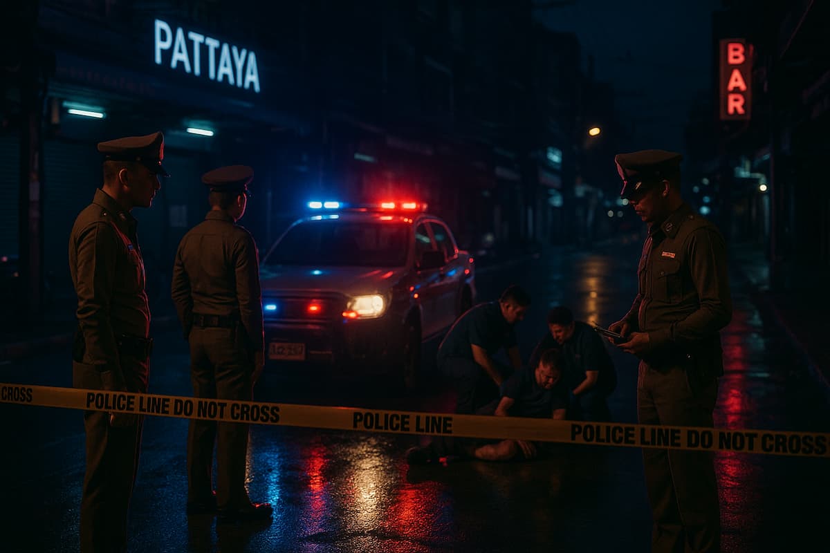 Турист из Сурина тяжело ранен в Паттайе: нападение на улице