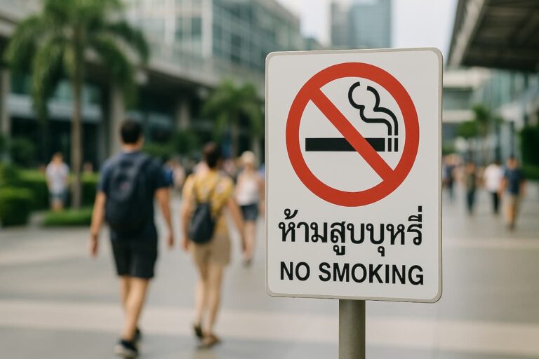 Бангкок ужесточает правила курения: штрафы до 5000 бат